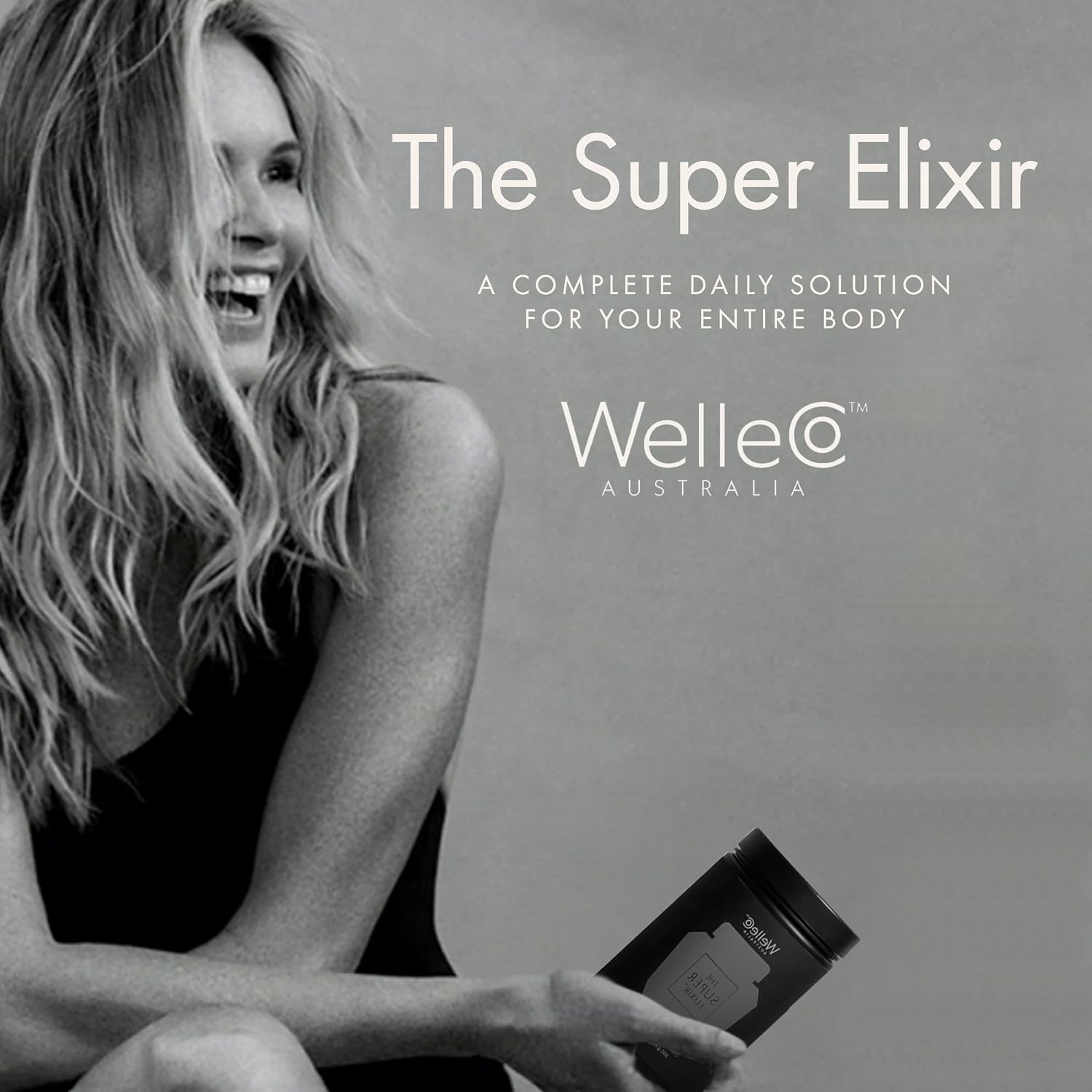 WelleCo The Super Elixir, Daily Greens Powder with Probiotics and Superfoods, Unflavoured, 300g - görsel 9