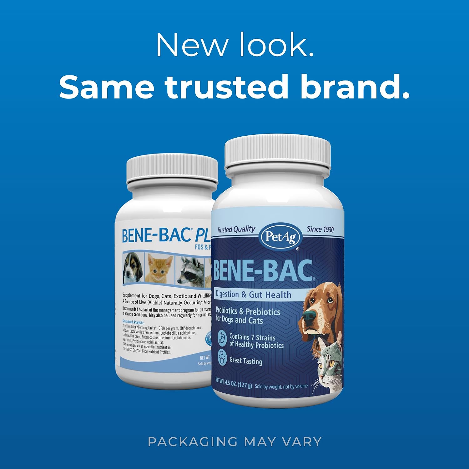 PetAg Bene-Bac - 127g Powder - Probiotics for Dogs, Cats, Exotic & Wildlife Mammals - görsel 2
