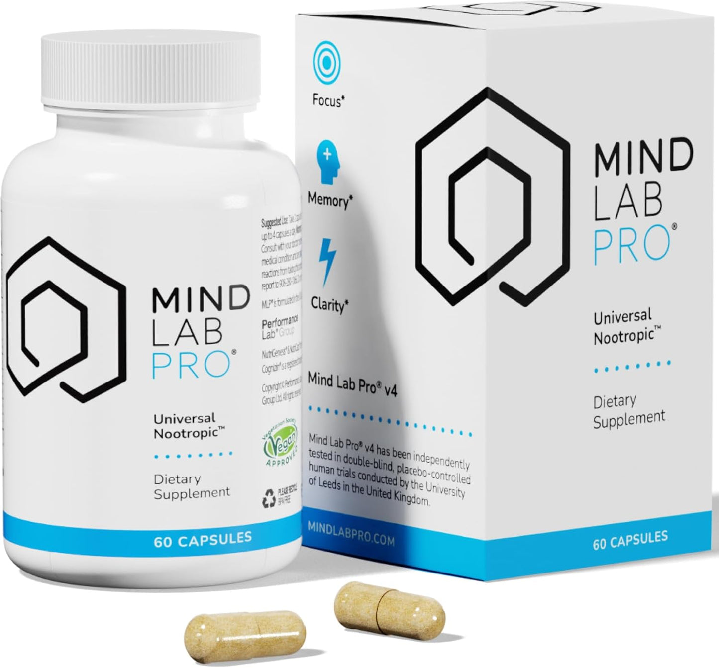 Mind Lab Pro® Universal Nootropic™ Brain Booster, 60 Capsules - görsel 1