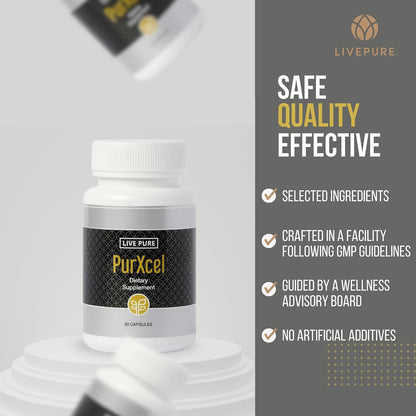 PURE PurXcel Antioxidant Supplement, 30 Capsules
