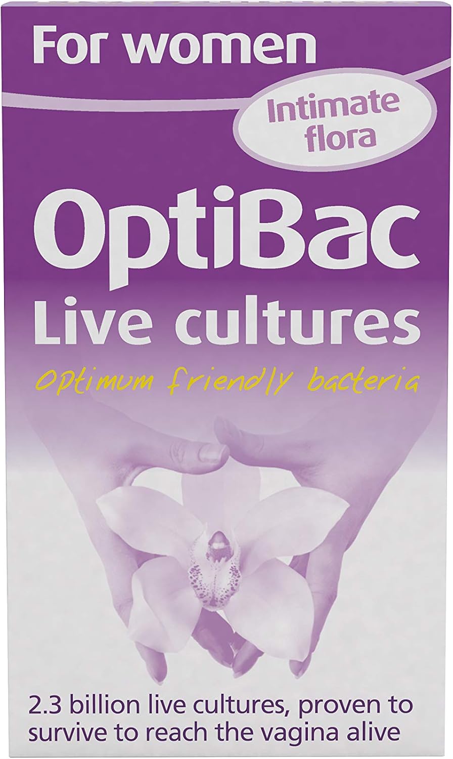 Optibac Probiotics For Women – Vaginal Probiotic with Lactobacillus rhamnosus GR-1 and Lactobacillus reuteri RC-14 (30 Capsules) - görsel 1
