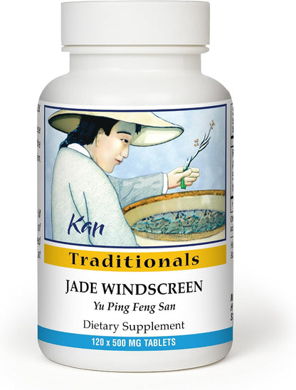 Kan Herbs Company Jade Windscreen – Traditional Chinese Herbal Formula for Seasonal Balance and Overall Wellness, Liquid Extract, 59 ml