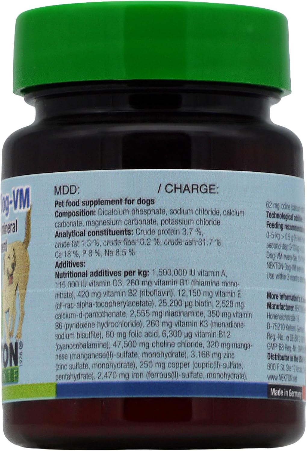Nekton Dog-VM Canine Vitamin, Mineral and Trace Supplement, 30g - görsel 2