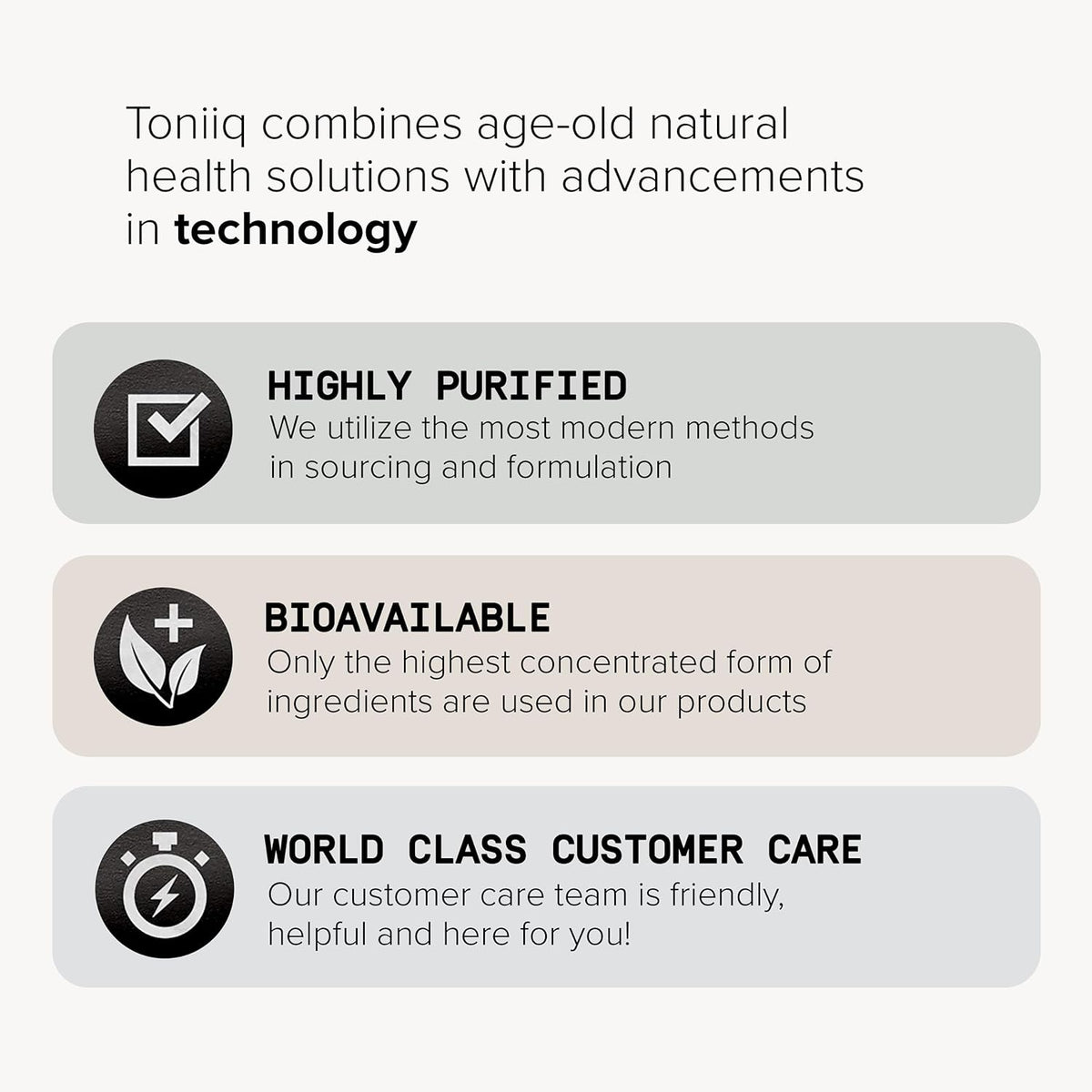 Toniiq 22mg Ultra Concentrated Spermidine Supplement – Spermidine Supplements for Men and Women – Rice Germ Extract and Trihydrochloride Complex Blend – 60 Vegetarian Capsules – 30 Servings - görsel 7