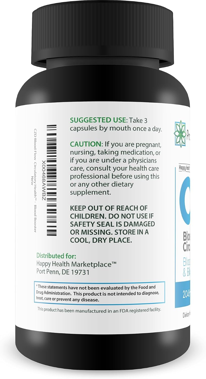CDZ Supplement – Vitamin C, D, Zinc Plus Herbs – Circulatory Health Support - görsel 3