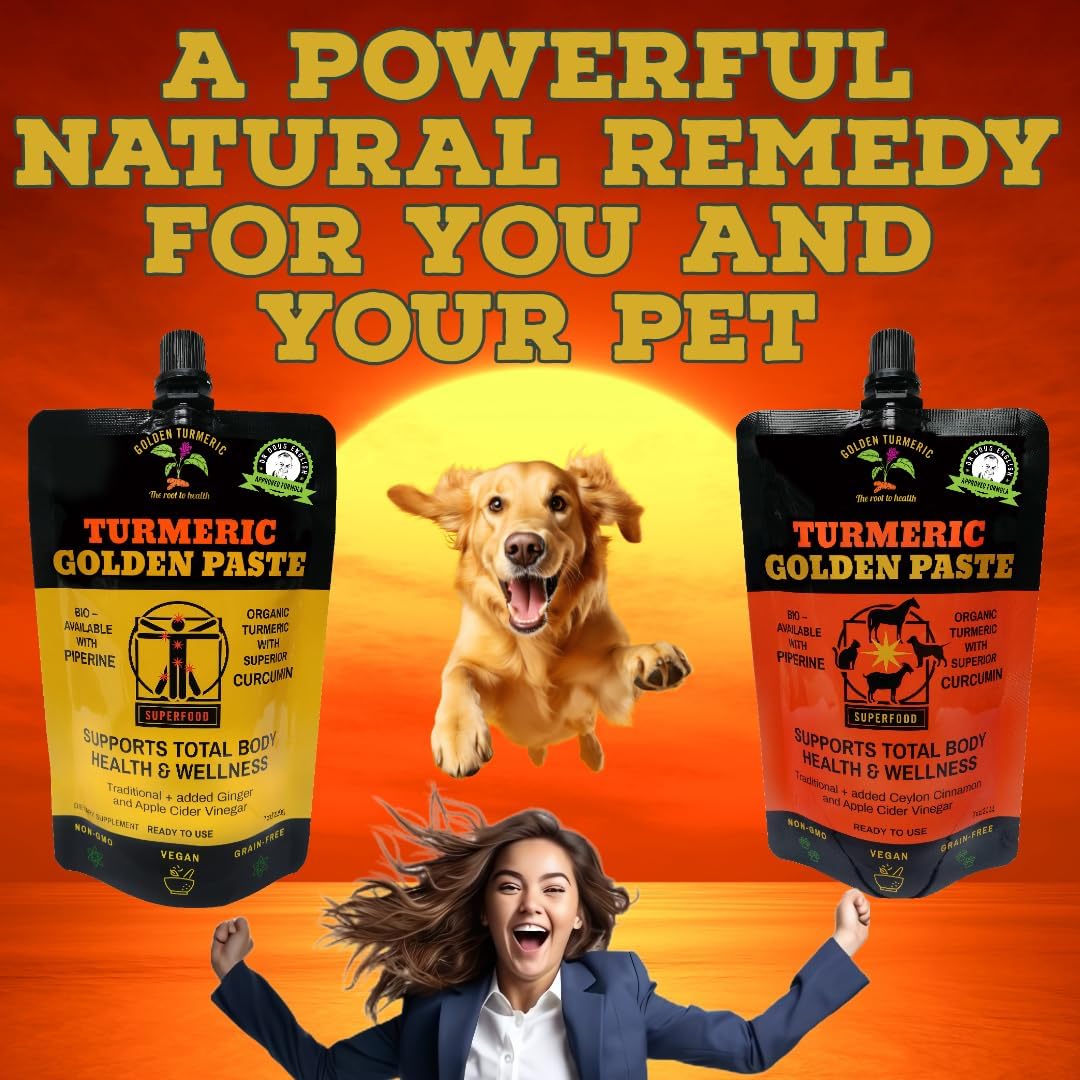 Turmeric Golden Paste for Pets 200g - görsel 7