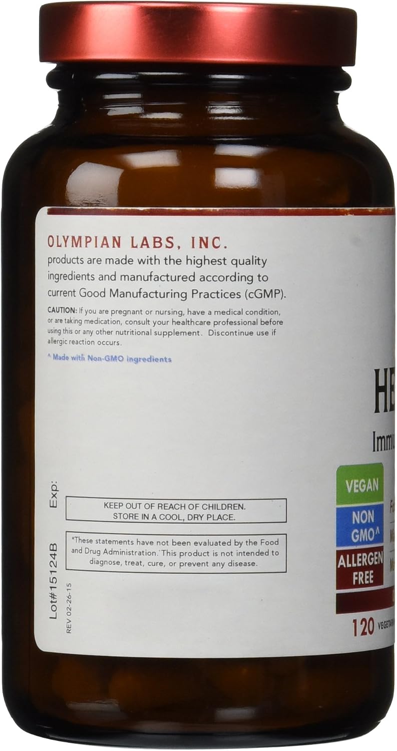 Olympian Labs Herp-Eeze – Blended Vitamin & Mineral Supplement (120 Capsules) - görsel 2