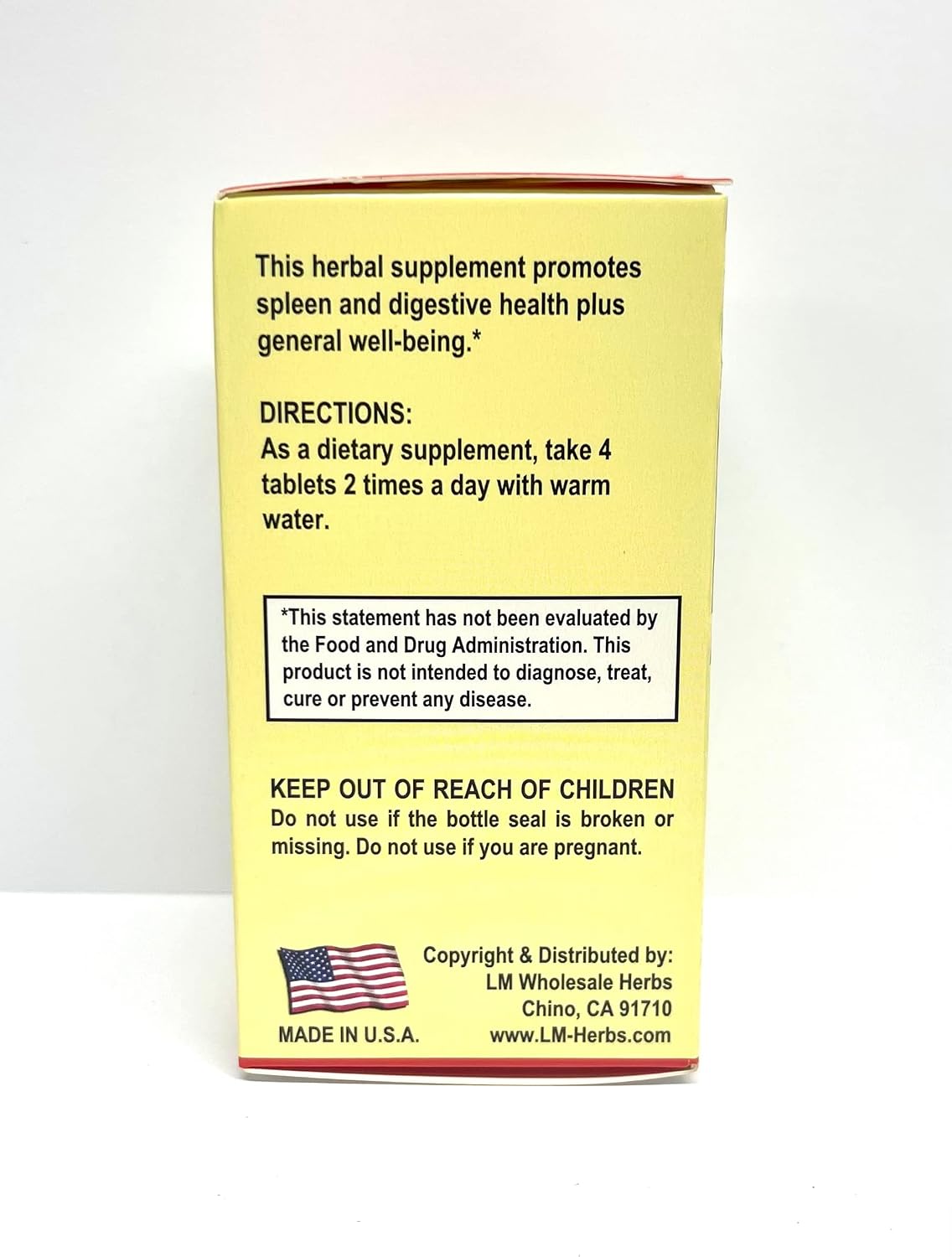 Codonopsis Root Combination Herbal Supplement – 500 mg, 80 Tablets - görsel 5
