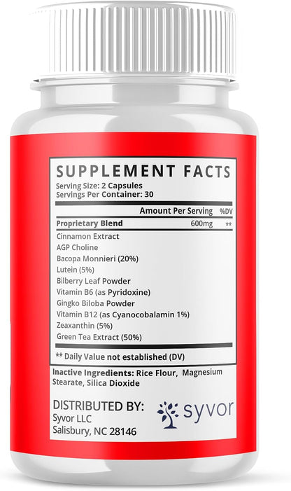 Glyco Boost Capsules – Premium Glycogen Support Food Supplement, 5-Pack (300 Capsules)