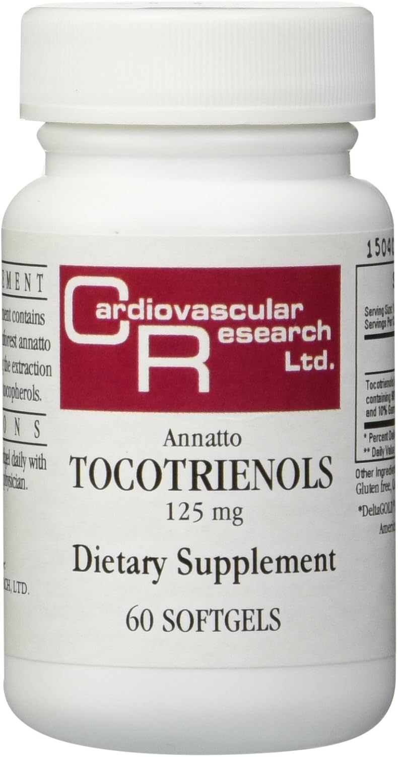 Ecological Formulae - Annatto Tocotrienols 125 mg 60 Softgels - görsel 1