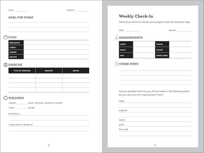 Training for a Healthy Life: A Daily Food and Fitness Journal