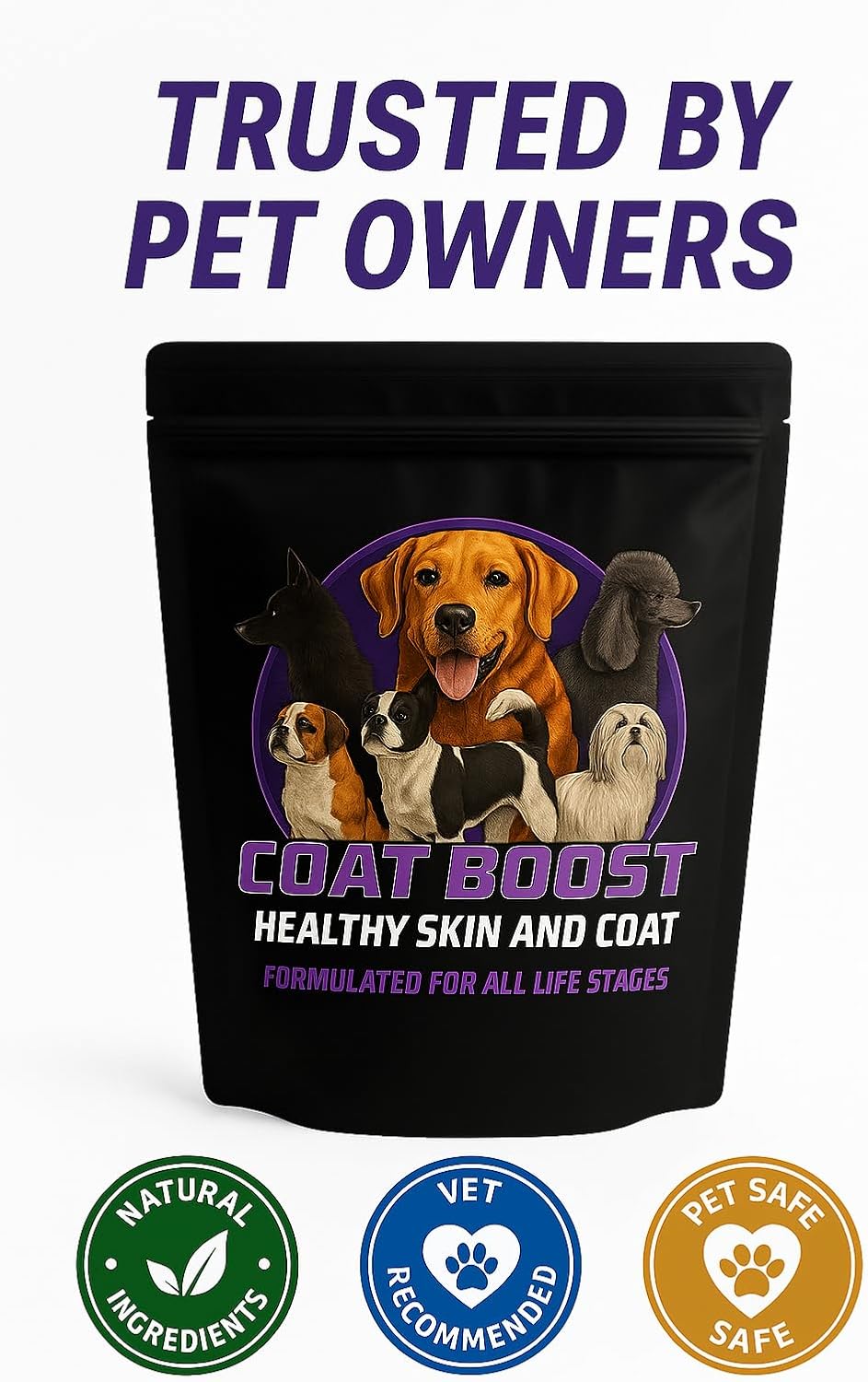 CPN Coat Boost Formula – Herbal Supplement for Dogs - görsel 8