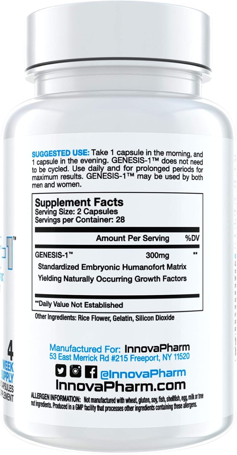 InnovaPharm GENESIS-1 – 56 capsules - görsel 2