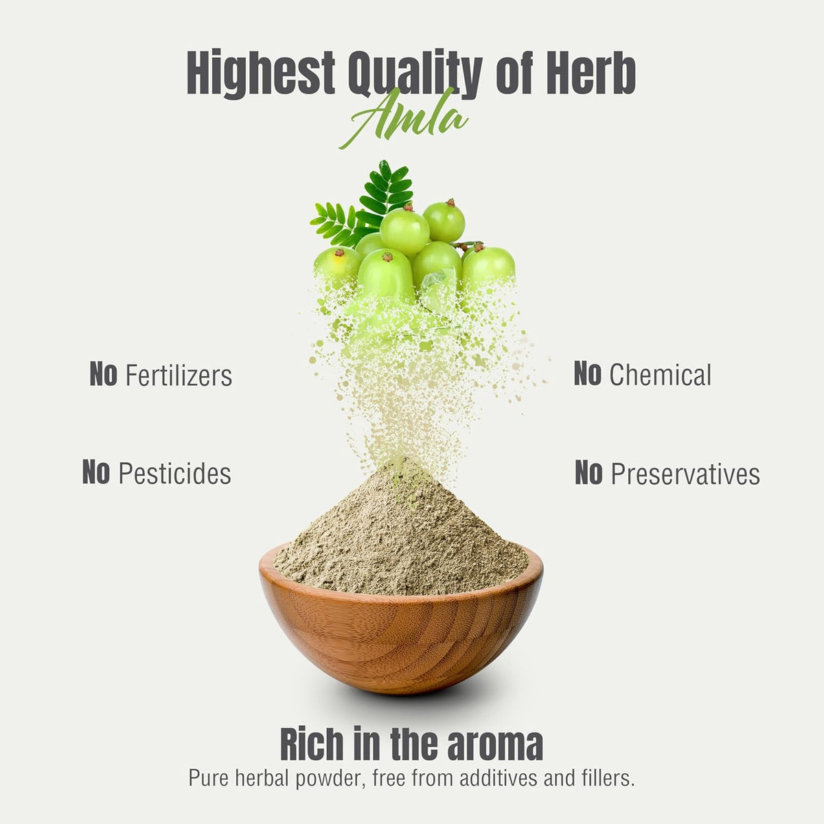 Herbsforever Amla Powder – Phyllanthus Emblica – Rich in Vitamin C & Natural Antioxidants – Supports Healthy Immunity & Digestion – Vegan, Non-GMO Superfood – 230g - görsel 7