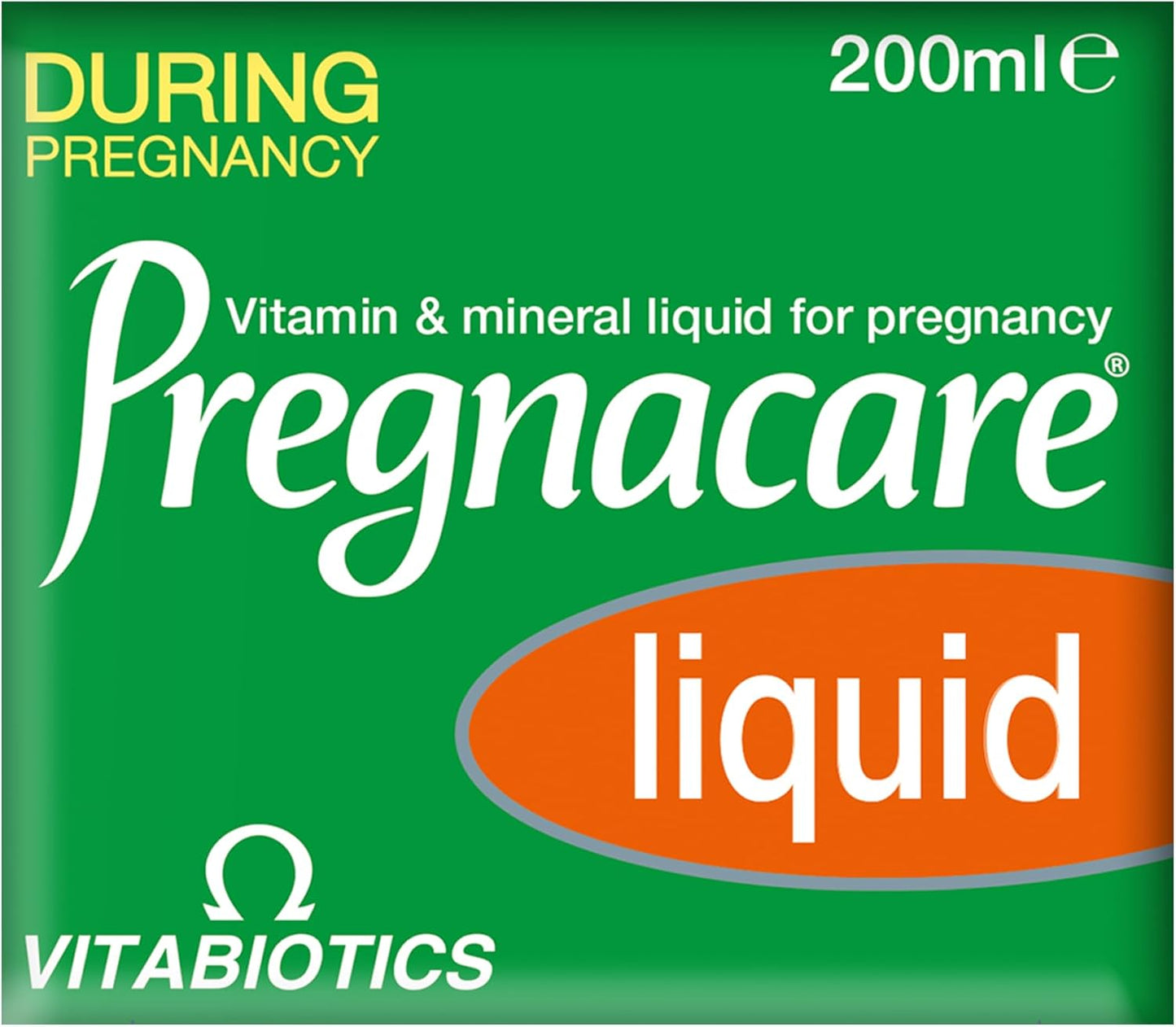 Vitabiotics Pregnacare Liquid – Prenatal Supplement with Folic Acid & Vitamin D, 200 ml - görsel 7