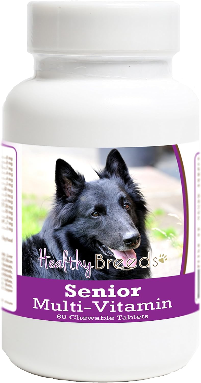 Healthy Breeds Belgian Sheepdog Senior Dog Multivitamin Tablets, 60 Tablets - görsel 1