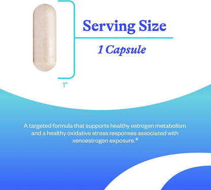 Seeking Health DIM & I3C – Supports Normal Oestrogen Metabolism and Liver Function – 400 mg, 60 Capsules