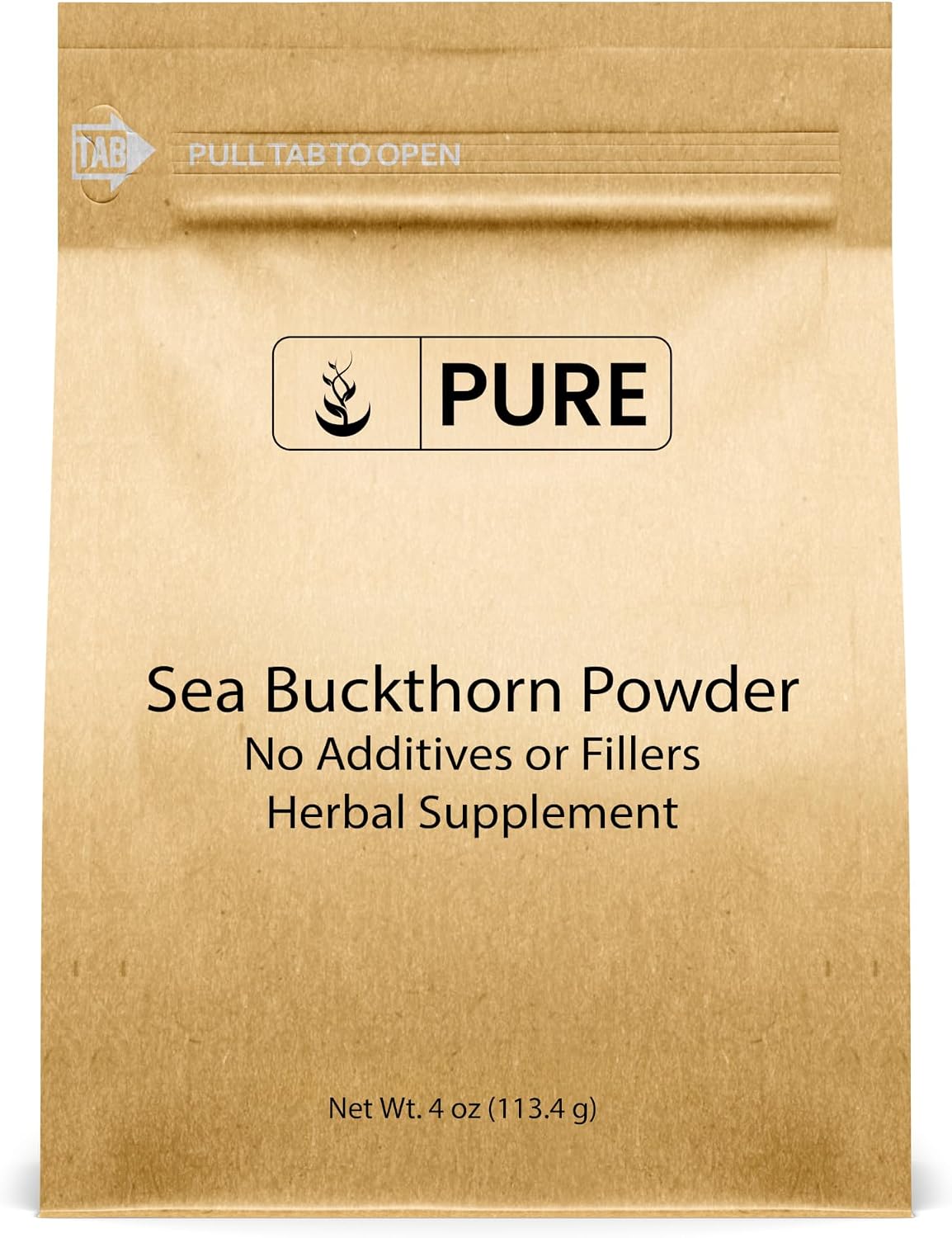 Pure Original Ingredients Sea Buckthorn (227g) Traditional Supplement, Tart Berry Taste, Non-GMO - görsel 4