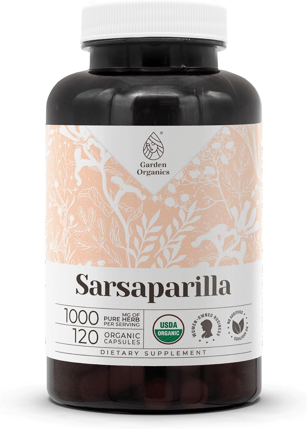 Sarsaparilla Organic 60 Capsules | High-Potency Natural Supplement - görsel 6