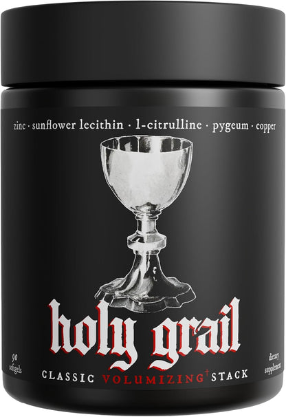 Holy Grail Semen Volume Support Stack – Soft gel capsules for Men