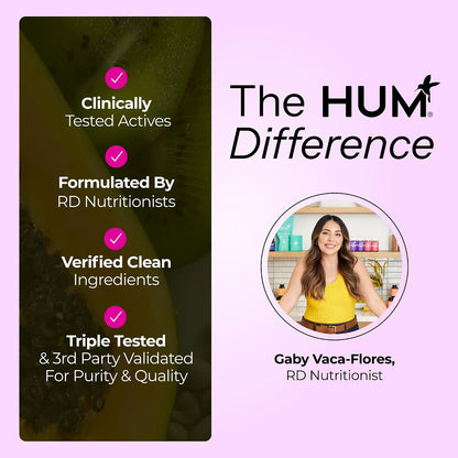 HUM Hormone Balance – Chasteberry & Dong Quai, 60 Vegan Capsules for Women
