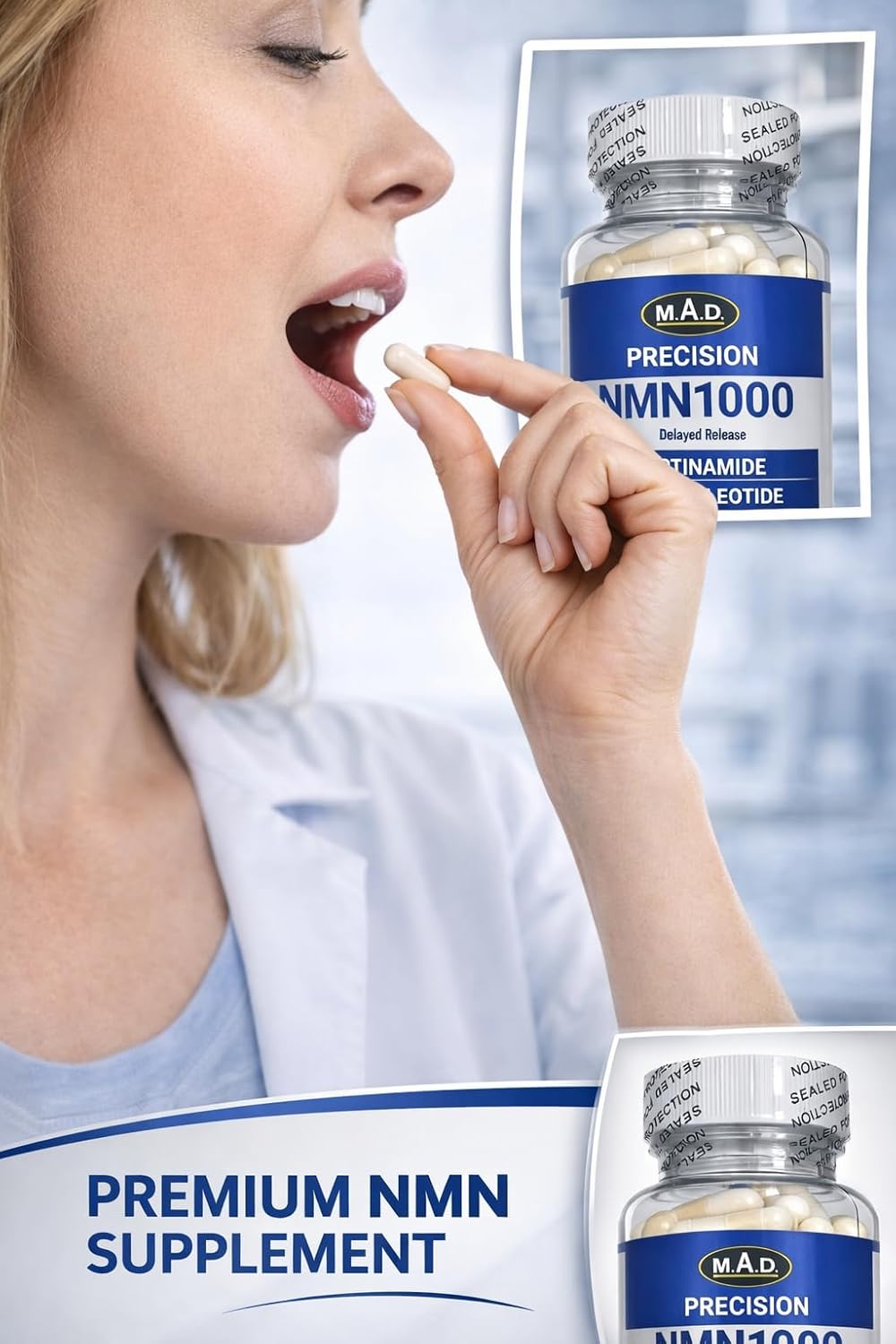 PrecisionNMN1000 - NMN 1000mg Delayed-Release Capsules - görsel 8