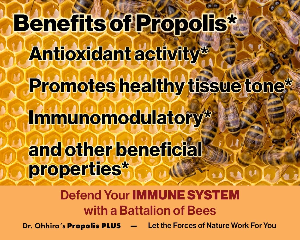 Dr Ohhira's Propolis Plus Bee Propolis Capsules - 30 Capsules - görsel 3