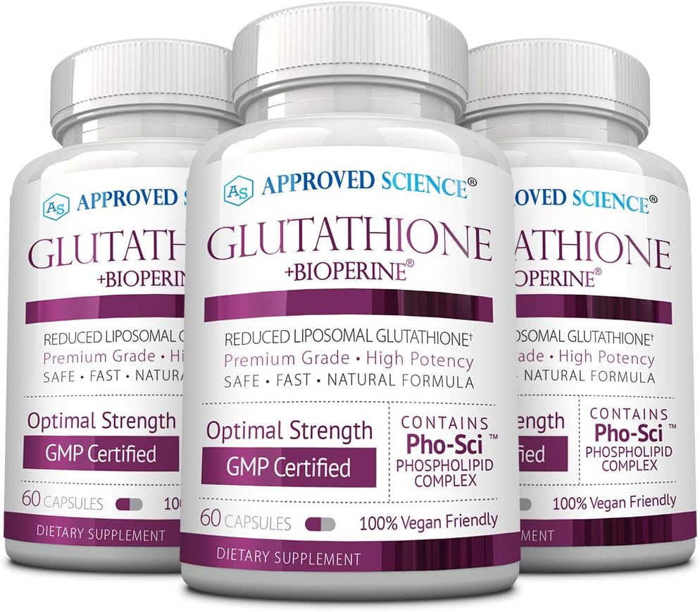 Approved Science Glutathione 500 mg – 60 Capsules (Pack of 6) - görsel 7