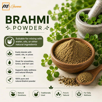 100% Pure and Natural Brahmi Powder 100g