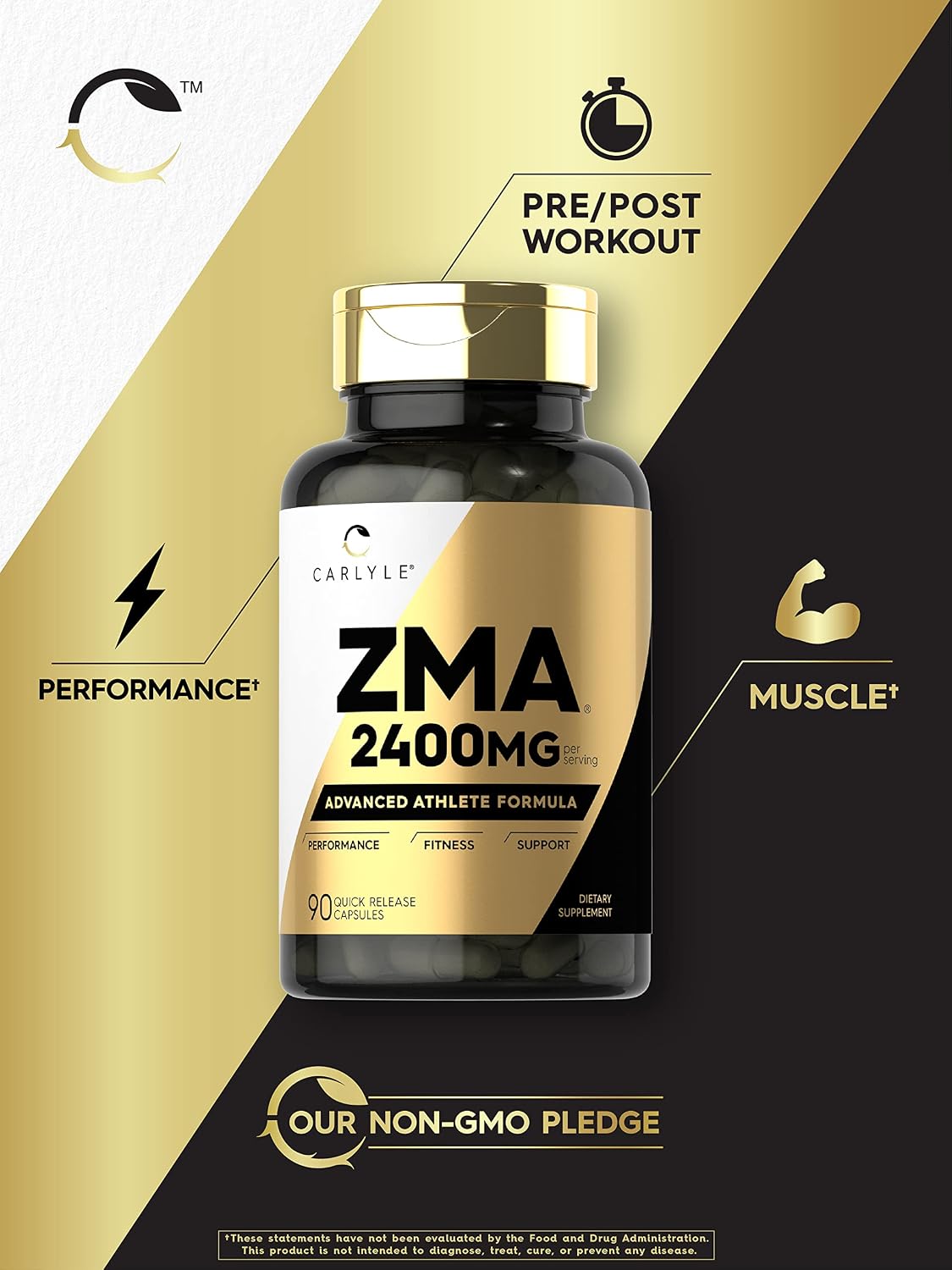 Carlyle ZMA Supplement – Zinc, Magnesium & – Energy production – Image 4