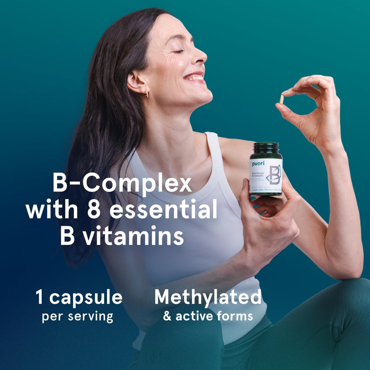 Puori Pure Energy Vitamin B-Complex - görsel 4