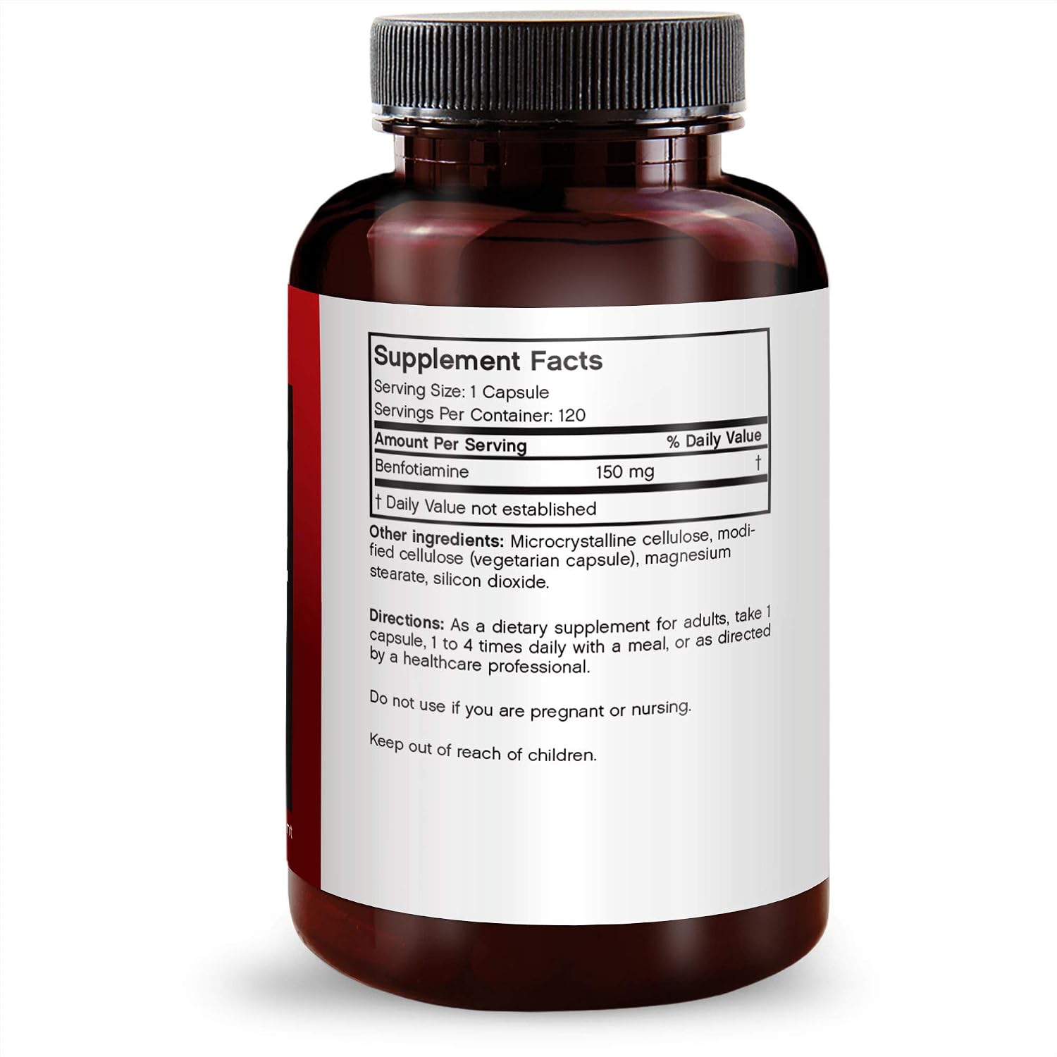Futurebiotics Benfotiamine 150 mg, 120 Vegetarian Capsules - görsel 2