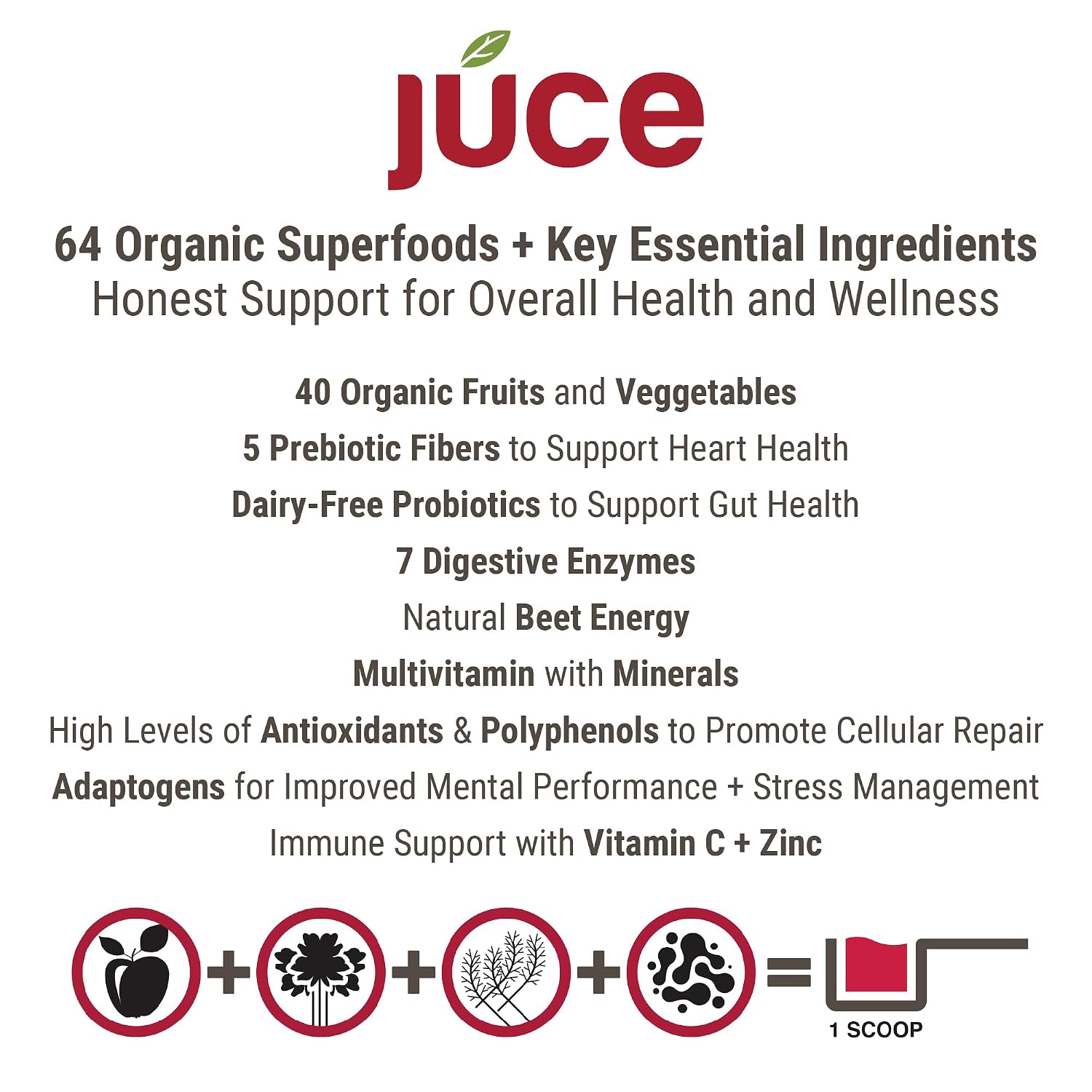 Terra Kai Organics JUCE Reds Organic Superfood Powder - Garden Berry Flavour - görsel 5