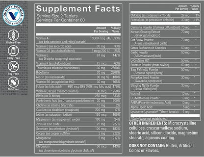 The Vitamin Shoppe Men's Multivitamin – Complete Daily Multi (120 Tablets)