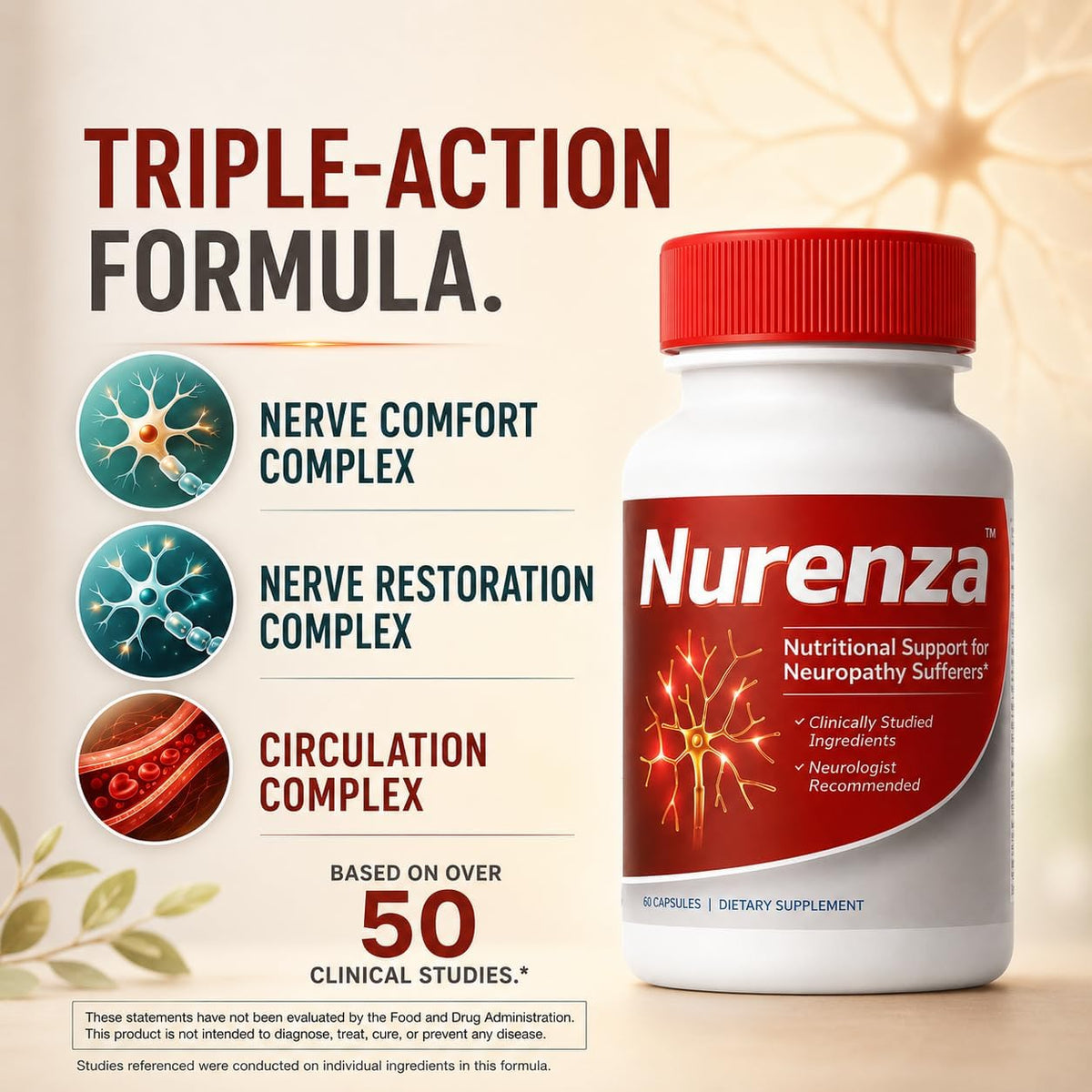 Vita Sciences Nurenza Nerve Support Supplement - görsel 4