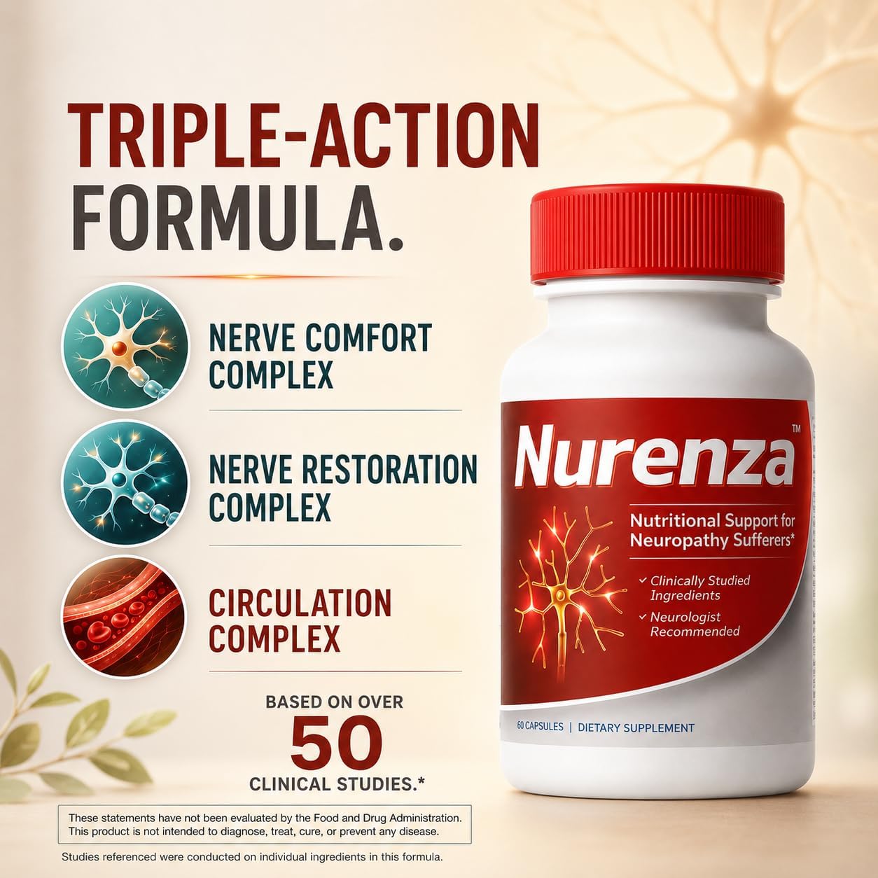 Vita Sciences Nurenza Nerve Support Supplement - görsel 4