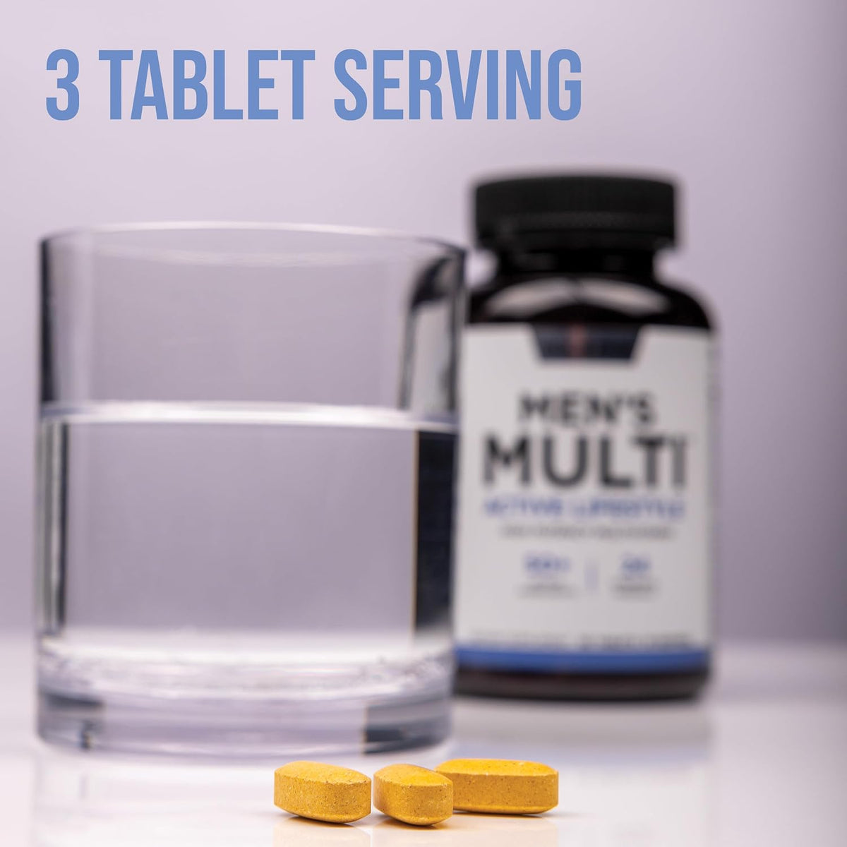 Rule 1 Proteins Men's Daily Multi, 90 Tablets, 30 Day Supply - görsel 8