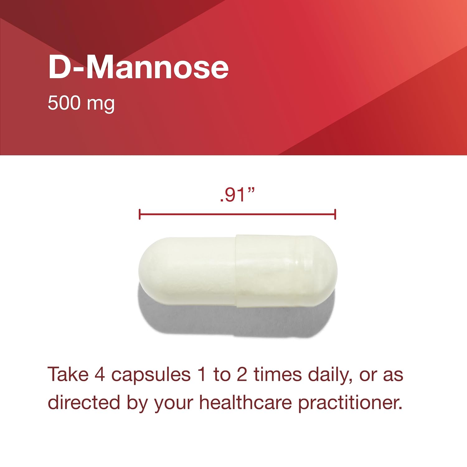 Protocol for Life Balance D-Mannose 500mg - 90 Vegan Capsules - görsel 7