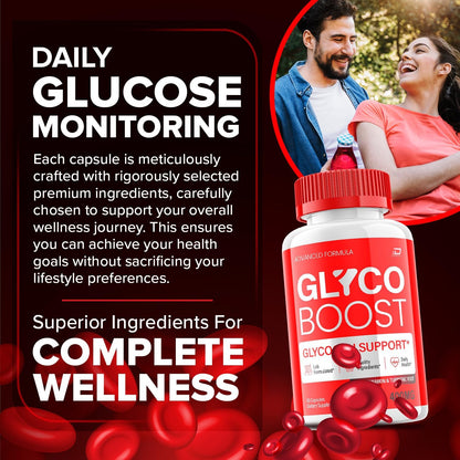 Glyco Boost Capsules – Advanced All-Natural Supplement, 60 Capsules