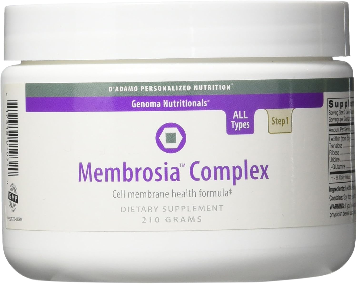 D'Adamo Personalized Nutrition Membrosia Complex, 2g - görsel 1