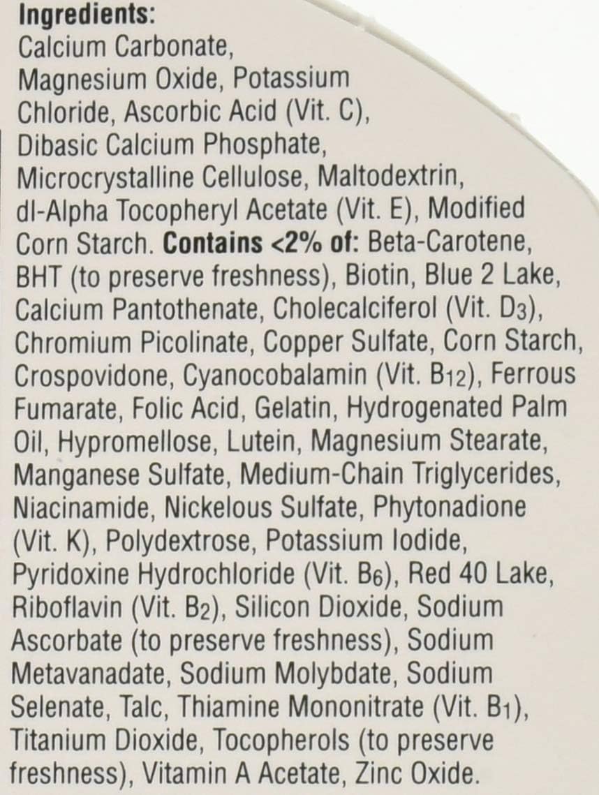 Centrum Silver Women's Multivitamin Supplement, 65 Tablets, Pack of 2 - görsel 4