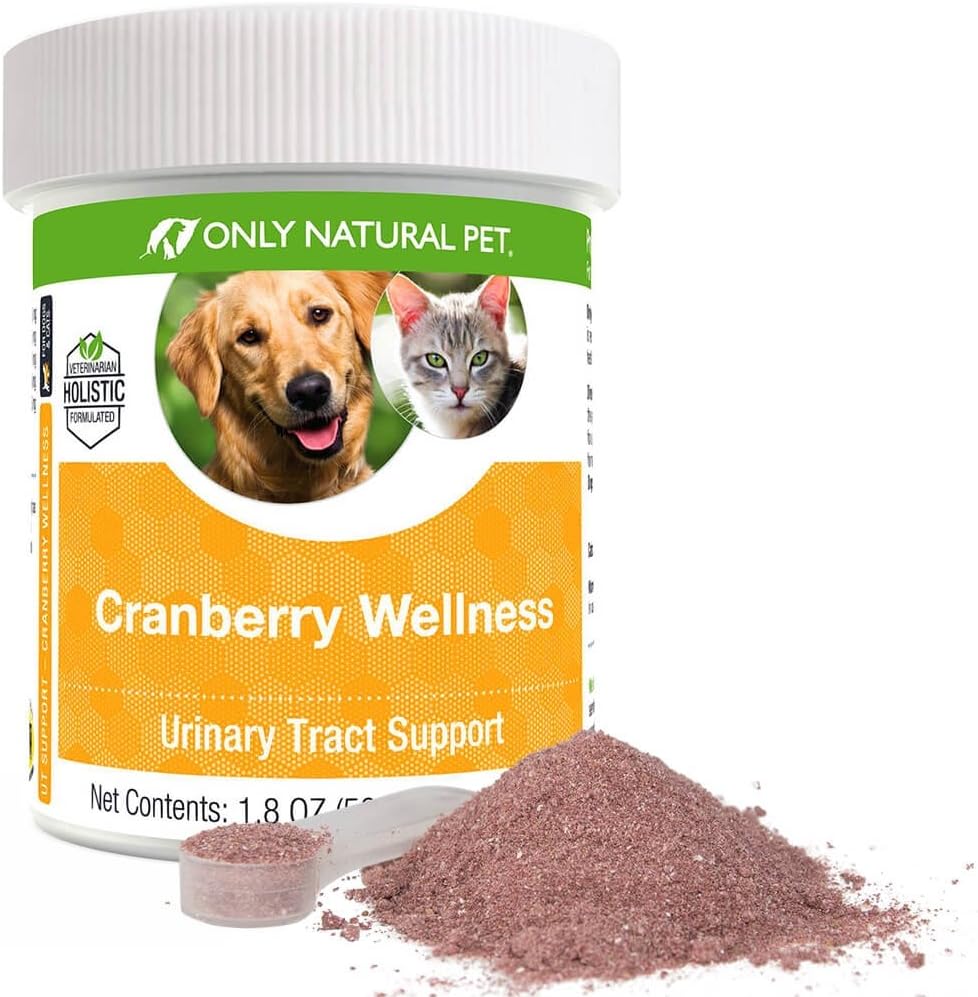 Only Natural Pet Cranberry Wellness Antioxidant Powder for Dogs and Cats - görsel 1