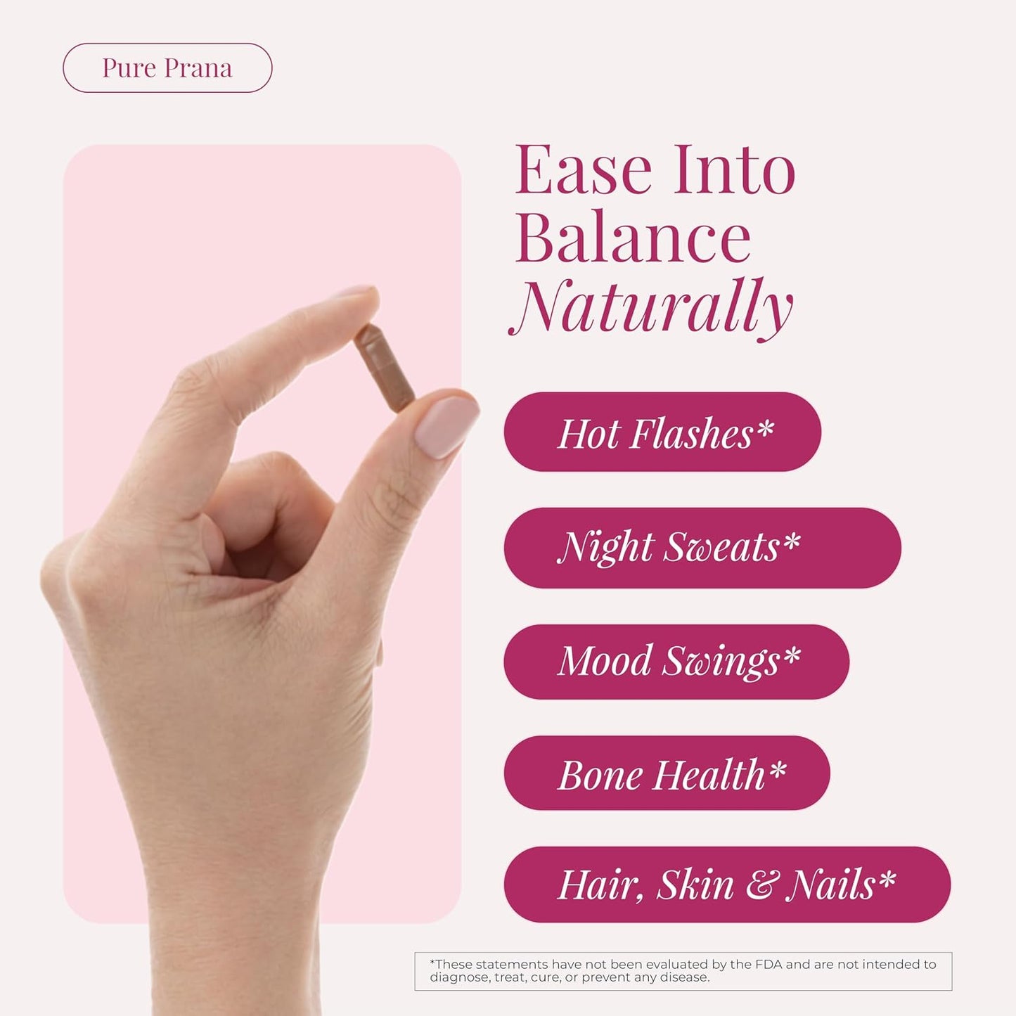 Pure Prana Shatavari Capsules for Women – Hormonal Balance & PMS Relief with Ashwagandha - görsel 3