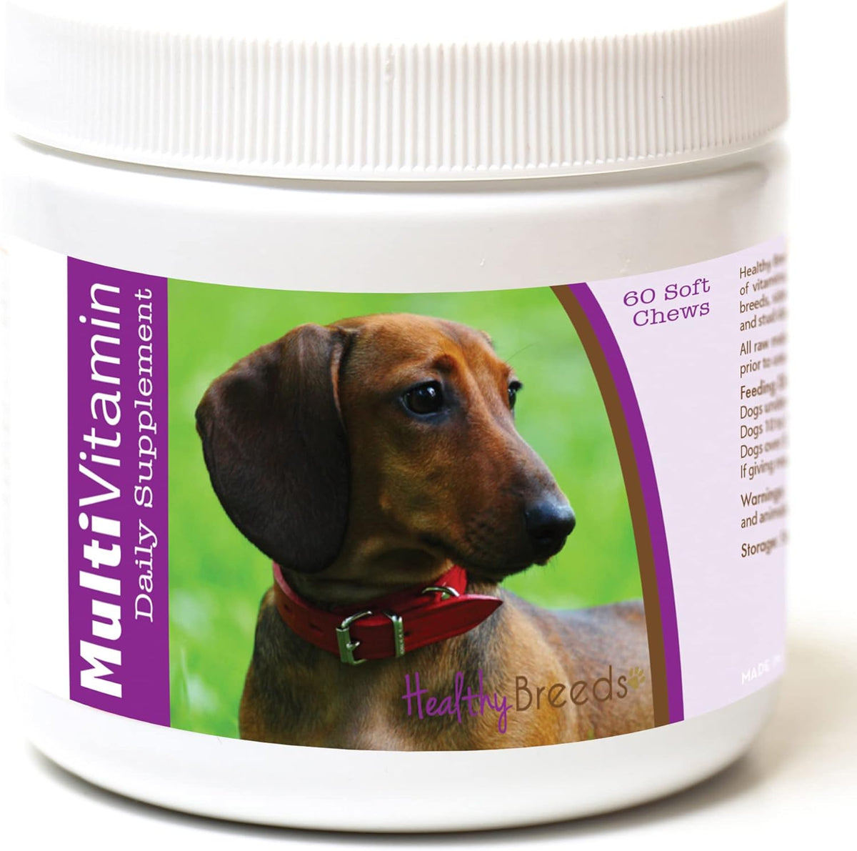 Healthy Breeds Dachshund Multivitamin Soft Chews 60 Count - görsel 1