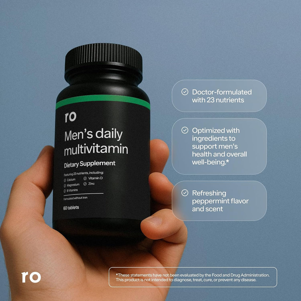Ro Daily Multivitamin for Men – 120 Tablets (60-Day Supply) - görsel 2