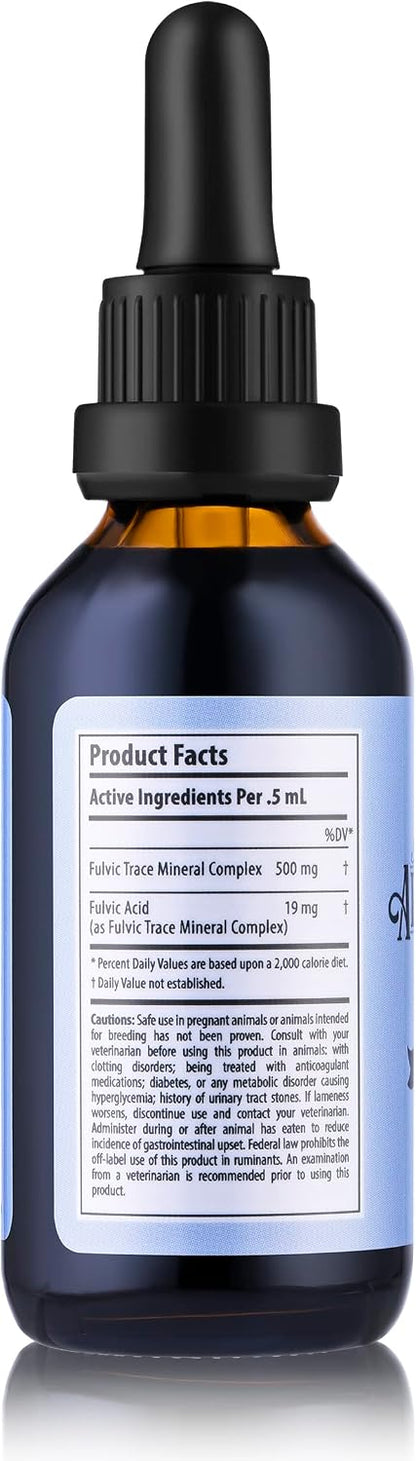 Sophie’s Apawthecary Trace Minerals for Pets – 70+ Essential Minerals with Fulvic Acid – 60 ml Liquid Supplement