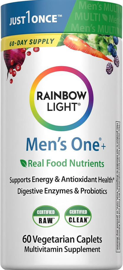 Rainbow Light Men's Multivitamin One+ | 150 Caplets