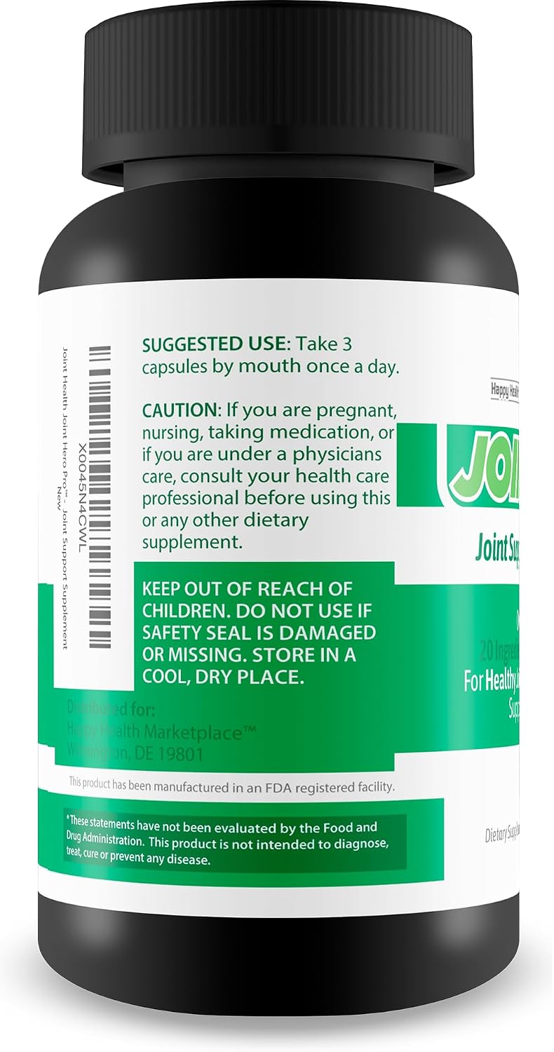 Joint Health Hero Pro - Joint & Bone Support Supplement - görsel 2