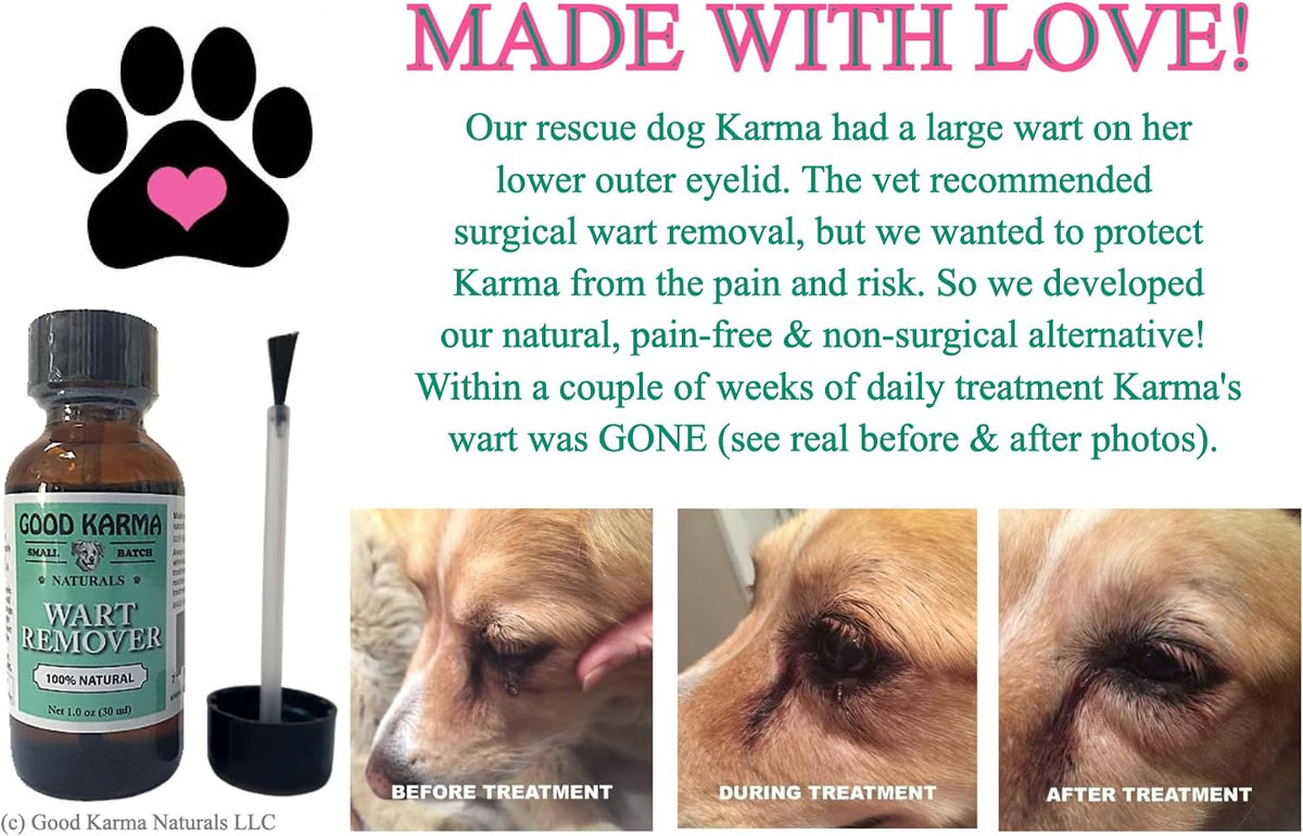Dog Wart Remover (30ml) – All Natural, Painless Warts and Skin Tag Treatment - görsel 3