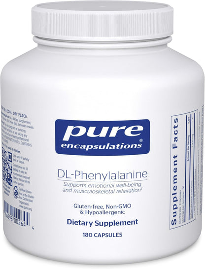 Pure Encapsulations DL-Phenylalanine – 180 Capsules